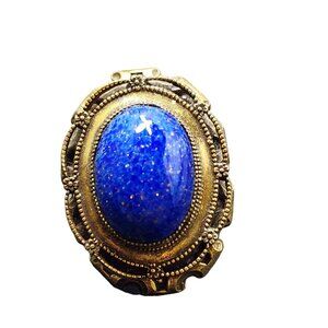Vintage Original By Robert Lapis Decorative Brooch/Pendant (A2541)